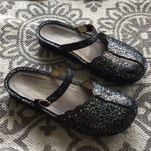 Alegria leopard print shoes